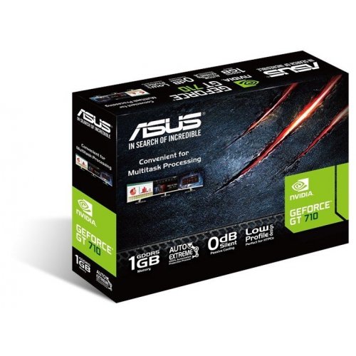 Продать Видеокарта Asus GeForce GT 710 1024MB (GT710-SL-1GD5) по Trade-In интернет-магазине Телемарт - Киев, Днепр, Украина фото