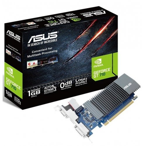 Photo Video Graphic Card Asus GeForce GT 710 1024MB (GT710-SL-1GD5-BRK)