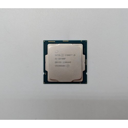 Процесор Intel Core i5-10400F 2.9(4.3)GHz 12MB s1200 Tray (CM8070104290716) (Відновлено продавцем, 705525) купити з перевіркою сумісності: огляд, характеристики, ціна у Києві, Львові, Вінниці, Хмельницькому, Івано-Франківську, Україні | інтернет-магазин TELEMART.UA фото