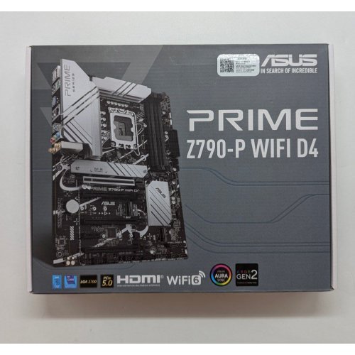 Материнська плата Asus PRIME Z790-P WIFI D4 (s1700, Intel Z790) (Відновлено продавцем, 705557) купити з перевіркою сумісності: огляд, характеристики, ціна у Києві, Львові, Вінниці, Хмельницькому, Івано-Франківську, Україні | інтернет-магазин TELEMART.UA фото