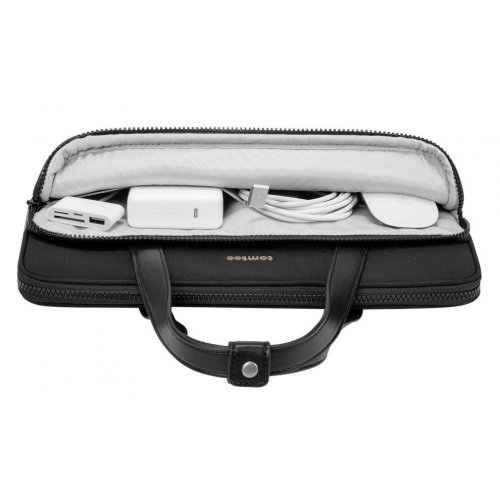 Сумка для ноутбука Tomtoc 14" Versatile-A12 (A12D3D1) Black купить в Украине: Киев, Днепр, Харьков, Одесса  | Низкая цена, отзывы, характеристики от TELEMART фото