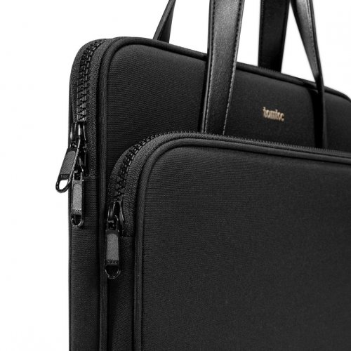 Сумка для ноутбука Tomtoc 14" Versatile-A12 (A12D3D1) Black купить в Украине: Киев, Днепр, Харьков, Одесса  | Низкая цена, отзывы, характеристики от TELEMART фото