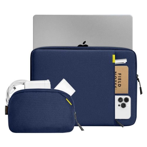 Комплект чохлів Tomtoc 13" Defender-A13 Kit (A13C2BV) Navy Blue купити в Україні: Київ, Львів, Хмельницький, Тернопіль | Низька ціна, відгуки, характеристики від TELEMART фото