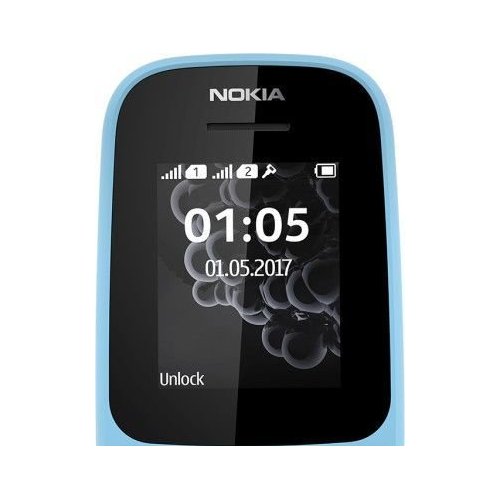 Купить Мобильный телефон Nokia 105 New (A00028372) Blue - цена в Харькове, Киеве, Днепре, Одессе
в интернет-магазине Telemart фото