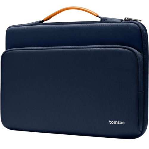 Сумка для ноутбука Tomtoc 13" Defender-A14 (A14C2B1) Navy Blue купить в Украине: Киев, Днепр, Харьков, Одесса  | Низкая цена, отзывы, характеристики от TELEMART фото