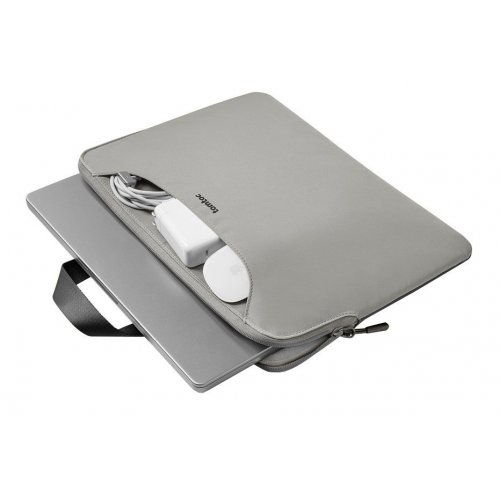 Сумка для ноутбука Tomtoc 13.5" Light-A21 (A21D3D1) Grey/Black купити в Україні: Київ, Львів, Хмельницький, Тернопіль | Низька ціна, відгуки, характеристики від TELEMART фото
