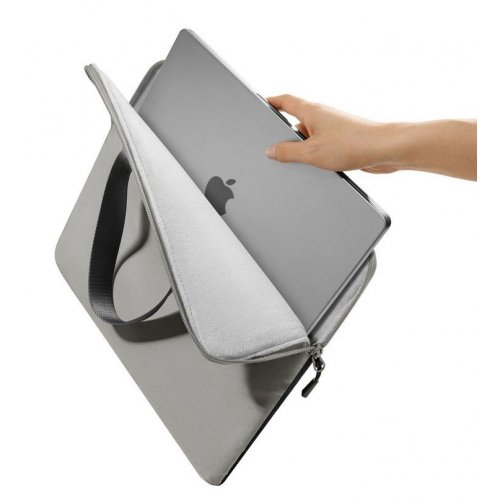 Сумка для ноутбука Tomtoc 13.5" Light-A21 (A21D3D1) Grey/Black купити в Україні: Київ, Львів, Хмельницький, Тернопіль | Низька ціна, відгуки, характеристики від TELEMART фото