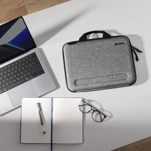 Сумка для ноутбука Tomtoc 13" FancyCase-A25 (A25C2G2) Grey купить в Украине: Киев, Днепр, Харьков, Одесса  | Низкая цена, отзывы, характеристики от TELEMART фото
