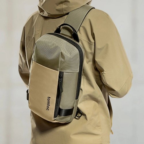 Сумка Tomtoc 11" Navigator-T24 (T24S1K1) Khaki купить в Украине: Киев, Днепр, Харьков, Одесса  | Низкая цена, отзывы, характеристики от TELEMART фото