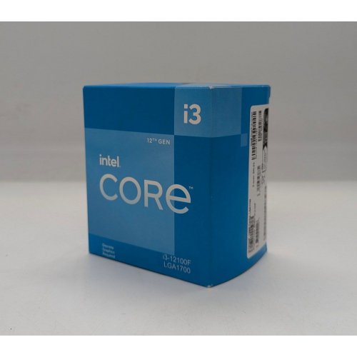 Процесор Intel Core i3-12100 3.3(4.3)GHz 12MB s1700 Box (BX8071512100) (Відновлено продавцем, 705698) купити з перевіркою сумісності: огляд, характеристики, ціна у Києві, Львові, Вінниці, Хмельницькому, Івано-Франківську, Україні | інтернет-магазин TELEMART.UA фото