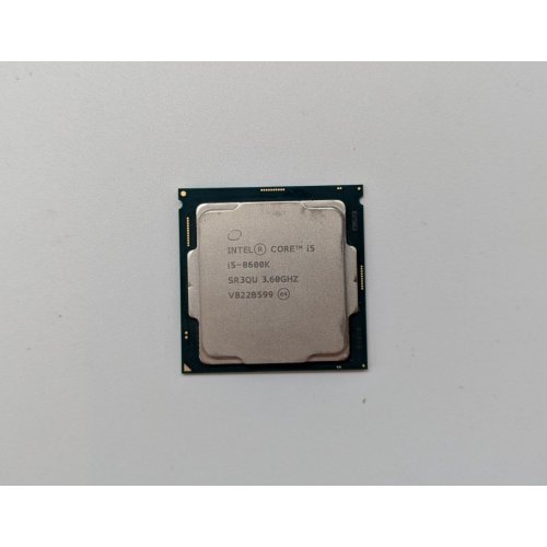 Процесор Intel Core i5-8600K 3.6(4.3)GHz 9MB s1151 Tray (CM8068403358508) (Відновлено продавцем, 705721) купити з перевіркою сумісності: огляд, характеристики, ціна у Києві, Львові, Вінниці, Хмельницькому, Івано-Франківську, Україні | інтернет-магазин TELEMART.UA фото