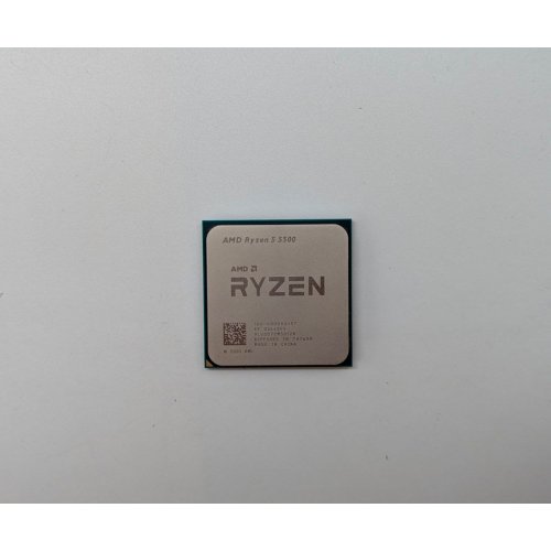 Процесор AMD Ryzen 5 5500 3.6(4.2)GHz 16MB sAM4 Tray (100-000000457) (Відновлено продавцем, 705745) купити з перевіркою сумісності: огляд, характеристики, ціна у Києві, Львові, Вінниці, Хмельницькому, Івано-Франківську, Україні | інтернет-магазин TELEMART.UA фото