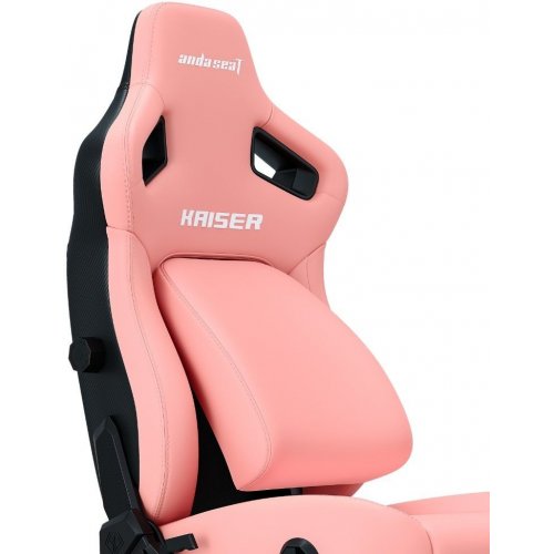 Ігрове крісло Anda Seat Kaiser 4 L (AD12YDDC-L-20-P-PV/C) Pink купити в Україні: Київ, Львів, Хмельницький, Тернопіль, Івано-Франківськ | Низька ціна, відгуки, характеристики від TELEMART фото