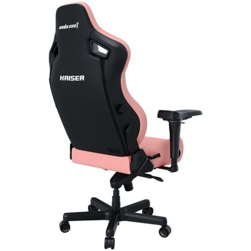 Ігрове крісло Anda Seat Kaiser 4 L (AD12YDDC-L-20-P-PV/C) Pink купити в Україні: Київ, Львів, Хмельницький, Тернопіль, Івано-Франківськ | Низька ціна, відгуки, характеристики від TELEMART фото