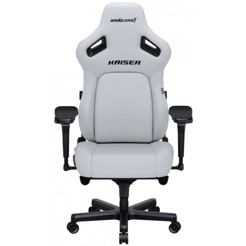 Ігрове крісло Anda Seat Kaiser 4 L (AD12YDDC-L-20-W-PV/C) White купити в Україні: Київ, Львів, Хмельницький, Тернопіль, Івано-Франківськ | Низька ціна, відгуки, характеристики від TELEMART фото