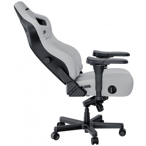 Ігрове крісло Anda Seat Kaiser 4 L (AD12YDDC-L-20-W-PV/C) White купити в Україні: Київ, Львів, Хмельницький, Тернопіль, Івано-Франківськ | Низька ціна, відгуки, характеристики від TELEMART фото