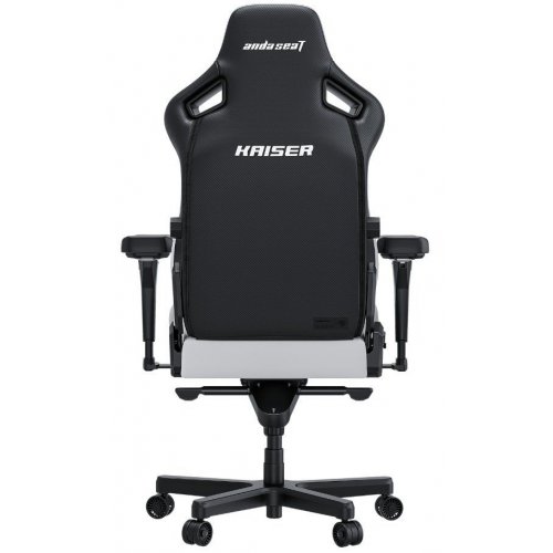 Ігрове крісло Anda Seat Kaiser 4 L (AD12YDDC-L-20-W-PV/C) White купити в Україні: Київ, Львів, Хмельницький, Тернопіль, Івано-Франківськ | Низька ціна, відгуки, характеристики від TELEMART фото