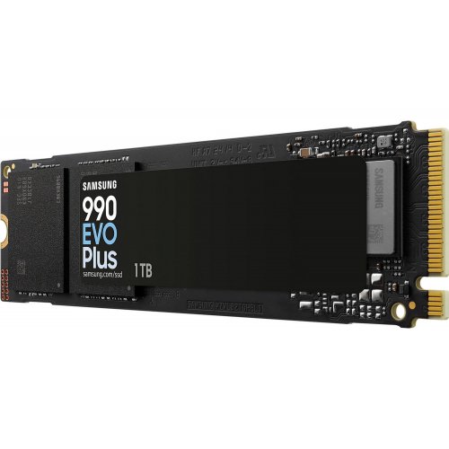 SSD-диск Samsung 990 EVO Plus V-NAND TLC 1TB M.2 (2280 PCI-E) NVMe 2.0 (MZ-V9S1T0BW) купити з перевіркою сумісності: огляд, характеристики, ціна у Києві, Львові, Вінниці, Хмельницькому, Івано-Франківську, Україні | інтернет-магазин TELEMART.UA фото