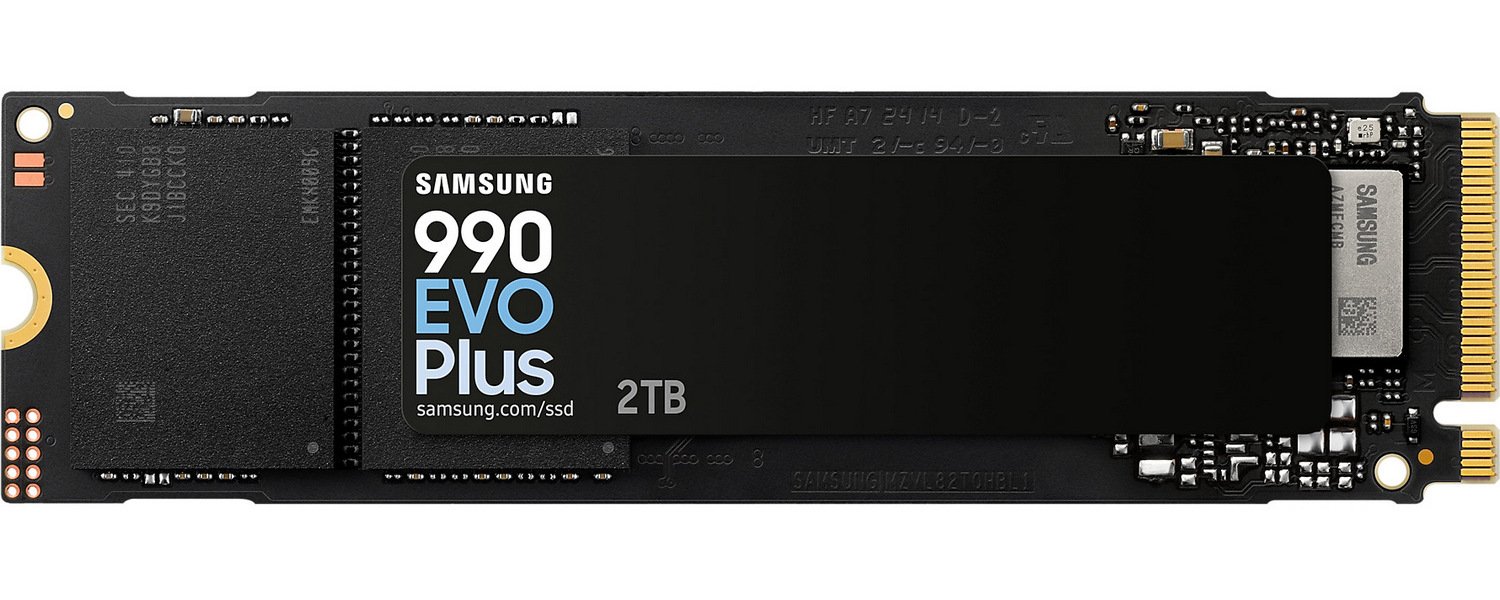SSD-диск Samsung 990 EVO Plus V-NAND TLC 2TB M.2 (2280 PCI-E) NVMe