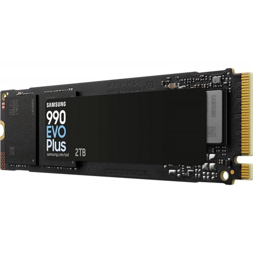 SSD-диск Samsung 990 EVO Plus V-NAND TLC 2TB M.2 (2280 PCI-E) NVMe 2.0 (MZ-V9S2T0BW) купити з перевіркою сумісності: огляд, характеристики, ціна у Києві, Львові, Вінниці, Хмельницькому, Івано-Франківську, Україні | інтернет-магазин TELEMART.UA фото