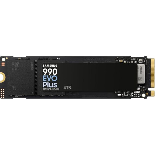 SSD-диск Samsung 990 EVO Plus V-NAND TLC 4TB M.2 (2280 PCI-E) NVMe 2.0 (MZ-V9S4T0BW) купити з перевіркою сумісності: огляд, характеристики, ціна у Києві, Львові, Вінниці, Хмельницькому, Івано-Франківську, Україні | інтернет-магазин TELEMART.UA фото