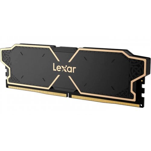 Купить ОЗУ Lexar DDR5 32GB (2x16GB) 6000Mhz Thor Black (LD5U16G60C38LG-RGD) с проверкой совместимости: обзор, характеристики, цена в Киеве, Днепре, Одессе, Харькове, Украине | интернет-магазин TELEMART.UA фото