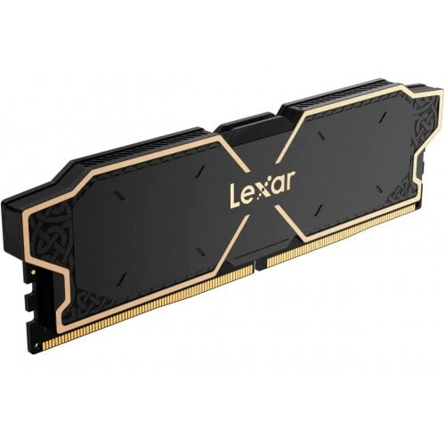 Купить ОЗУ Lexar DDR5 32GB (2x16GB) 6000Mhz Thor Black (LD5U16G60C38LG-RGD) с проверкой совместимости: обзор, характеристики, цена в Киеве, Днепре, Одессе, Харькове, Украине | интернет-магазин TELEMART.UA фото