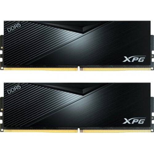 ОЗП ADATA DDR5 64GB (2x32GB) 6000MHz XPG Lancer Black (AX5U6000C3032G-DCLABK) купити з перевіркою сумісності: огляд, характеристики, ціна у Києві, Львові, Вінниці, Хмельницькому, Івано-Франківську, Україні | інтернет-магазин TELEMART.UA фото