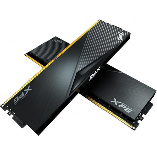 ОЗП ADATA DDR5 64GB (2x32GB) 6000MHz XPG Lancer Black (AX5U6000C3032G-DCLABK) купити з перевіркою сумісності: огляд, характеристики, ціна у Києві, Львові, Вінниці, Хмельницькому, Івано-Франківську, Україні | інтернет-магазин TELEMART.UA фото