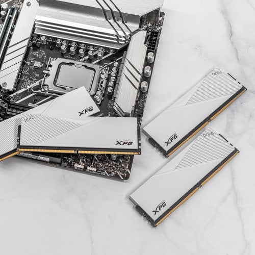 Купить ОЗУ ADATA DDR5 64GB (2x32GB) 6000MHz XPG Lancer White (AX5U6000C3032G-DCLAWH) с проверкой совместимости: обзор, характеристики, цена в Киеве, Днепре, Одессе, Харькове, Украине | интернет-магазин TELEMART.UA фото