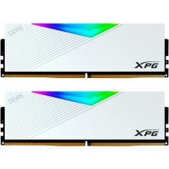 ОЗП ADATA DDR5 64GB (2x32GB) 6400MHz XPG Lancer RGB White (AX5U6400C3232G-DCLARWH)