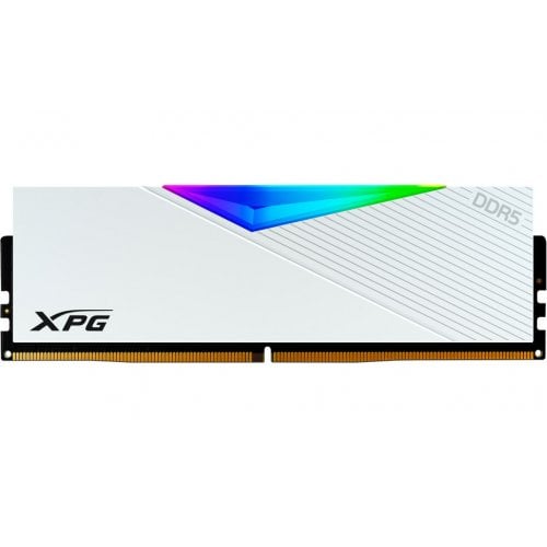 ОЗП ADATA DDR5 64GB (2x32GB) 6400MHz XPG Lancer RGB White (AX5U6400C3232G-DCLARWH) купити з перевіркою сумісності: огляд, характеристики, ціна у Києві, Львові, Вінниці, Хмельницькому, Івано-Франківську, Україні | інтернет-магазин TELEMART.UA фото