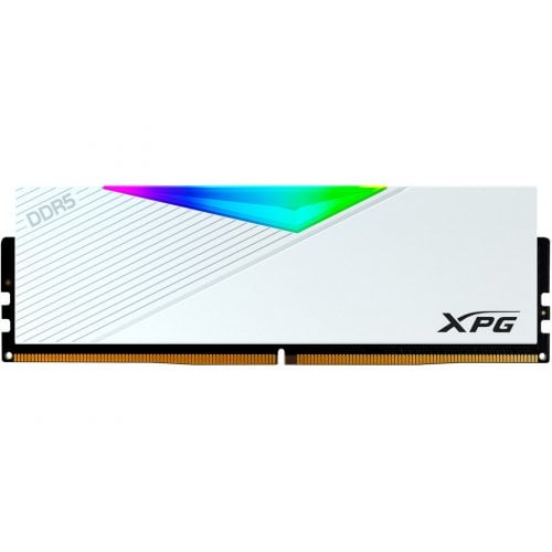 ОЗП ADATA DDR5 64GB (2x32GB) 6400MHz XPG Lancer RGB White (AX5U6400C3232G-DCLARWH) купити з перевіркою сумісності: огляд, характеристики, ціна у Києві, Львові, Вінниці, Хмельницькому, Івано-Франківську, Україні | інтернет-магазин TELEMART.UA фото