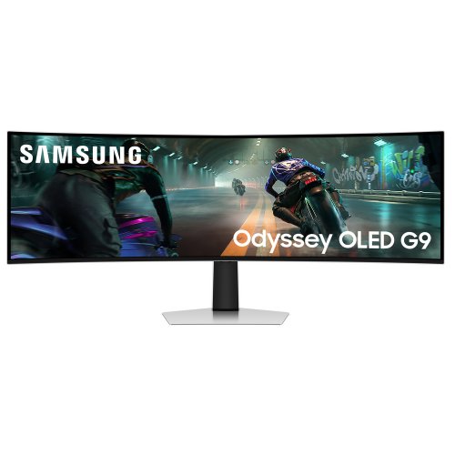 Купити Монітор Samsung 49” Odyssey OLED G9 (LS49DG910SIXCI) Silver - ціна в Києві, Львові, Вінниці, Хмельницькому, Франківську, Україні | інтернет-магазин TELEMART.UA фото