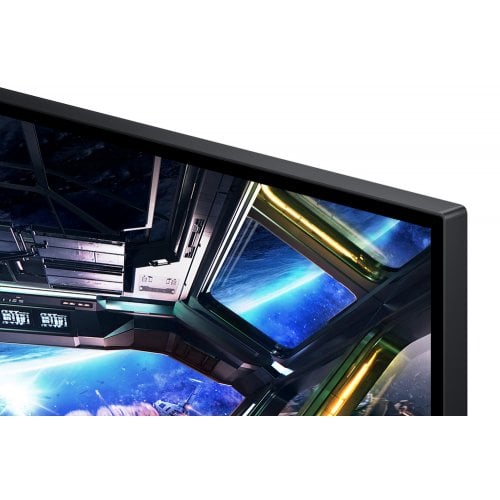 Купити Монітор Samsung 27” Odyssey G7 (LS27DG700EIXUA) Black - ціна в Києві, Львові, Вінниці, Хмельницькому, Франківську, Україні | інтернет-магазин TELEMART.UA фото