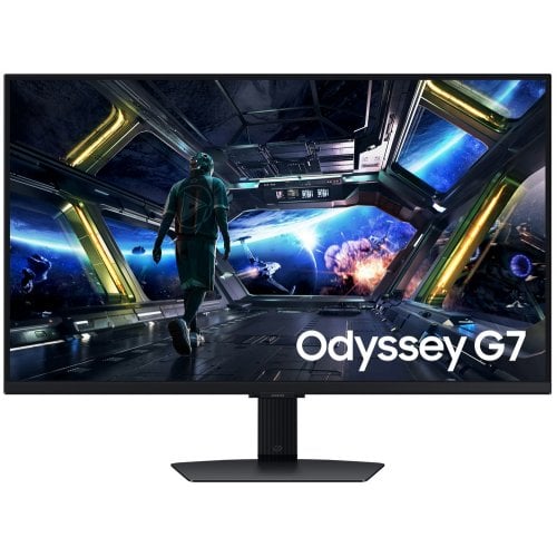 Купити Монітор Samsung 32” Odyssey G7 (LS32DG700EIXUA) Black - ціна в Києві, Львові, Вінниці, Хмельницькому, Франківську, Україні | інтернет-магазин TELEMART.UA фото