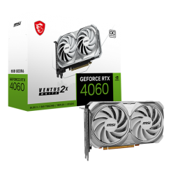 Уцінка відеокарта MSI GeForce RTX 4060 VENTUS 2X WHITE OC 8192MB (RTX 4060 VENTUS 2X WHITE 8G OC) (Сліди використання, 706449)