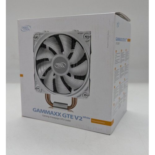 Кулер Deepcool GAMMAXX GTE V2 (DP-MCH4-GMX-GTE-V2WH) White (Відновлено продавцем, 706491) купити з перевіркою сумісності: огляд, характеристики, ціна у Києві, Львові, Вінниці, Хмельницькому, Івано-Франківську, Україні | інтернет-магазин TELEMART.UA фото