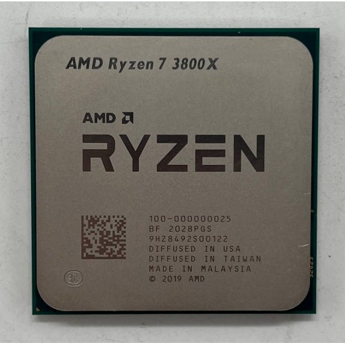 Процесор AMD Ryzen 7 3800X 3.9(4.5)GHz 32MB sAM4 Tray (100-000000025) (Відновлено продавцем, 706511) купити з перевіркою сумісності: огляд, характеристики, ціна у Києві, Львові, Вінниці, Хмельницькому, Івано-Франківську, Україні | інтернет-магазин TELEMART.UA фото