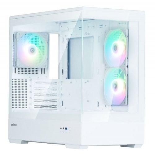 Photo Zalman P30 V2 Tempered Glass without PSU White