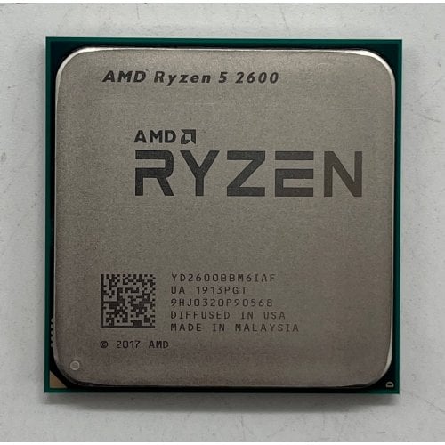 Купить Процессор AMD Ryzen 5 2600 3.4(3.9)GHz 16MB sAM4 Tray (YD2600BBM6IAF) (Восстановлено продавцом, 706544) с проверкой совместимости: обзор, характеристики, цена в Киеве, Днепре, Одессе, Харькове, Украине | интернет-магазин TELEMART.UA фото