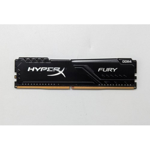 Озп HyperX DDR4 8GB 3200Mhz Fury Black (HX432C16FB3/8) (Відновлено продавцем, 706548) купити з перевіркою сумісності: огляд, характеристики, ціна у Києві, Львові, Вінниці, Хмельницькому, Івано-Франківську, Україні | інтернет-магазин TELEMART.UA фото