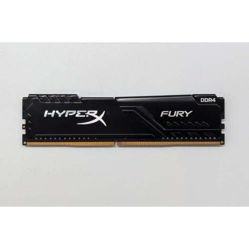 Озп HyperX DDR4 8GB 3200Mhz Fury Black (HX432C16FB3/8) (Відновлено продавцем, 706551) купити з перевіркою сумісності: огляд, характеристики, ціна у Києві, Львові, Вінниці, Хмельницькому, Івано-Франківську, Україні | інтернет-магазин TELEMART.UA фото