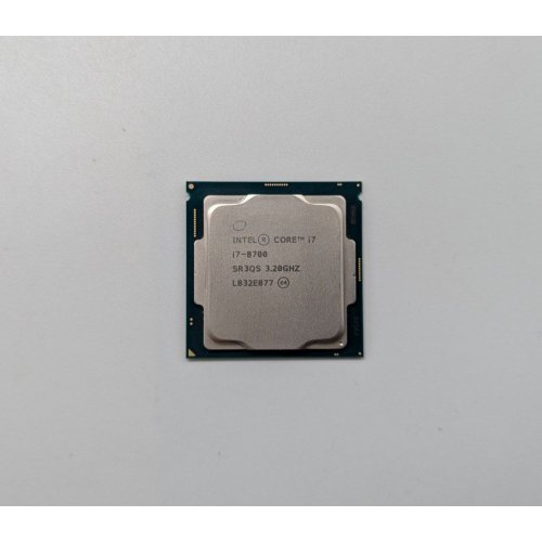 Купить Процессор Intel Core i7-8700 3.2GHz 12MB s1151 Tray (CM8068403358316) (Восстановлено продавцом, 706591) с проверкой совместимости: обзор, характеристики, цена в Киеве, Днепре, Одессе, Харькове, Украине | интернет-магазин TELEMART.UA фото