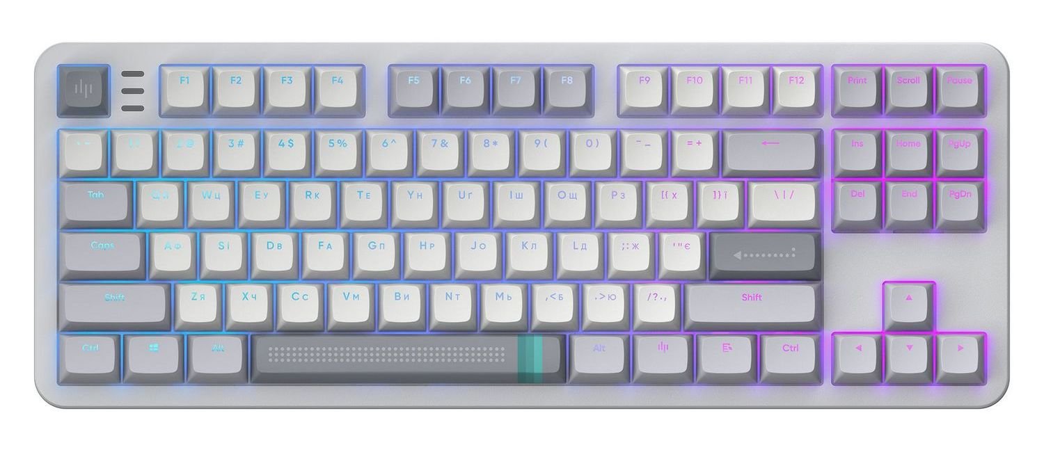 Клавиатура Dark Project ALU87 Daylight ABS RGB Mech G3MS Zircon