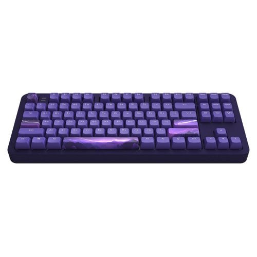 Купить Клавиатура Dark Project ALU87 Celestial ABS RGB Mech G3MS Voidstone (DPKB_CELESTIAL_87_ANSI_UA) Violet - цена в Харькове, Киеве, Днепре, Одессе
в интернет-магазине Telemart фото