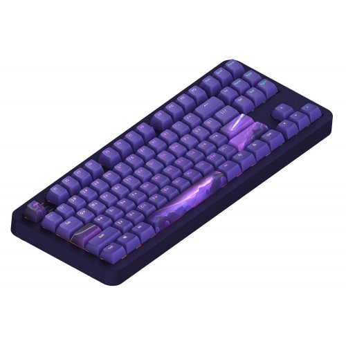 Photo Keyboard Dark Project ALU87 Celestial ABS RGB Mech G3MS Voidstone (DPKB_CELESTIAL_87_ANSI_UA) Violet