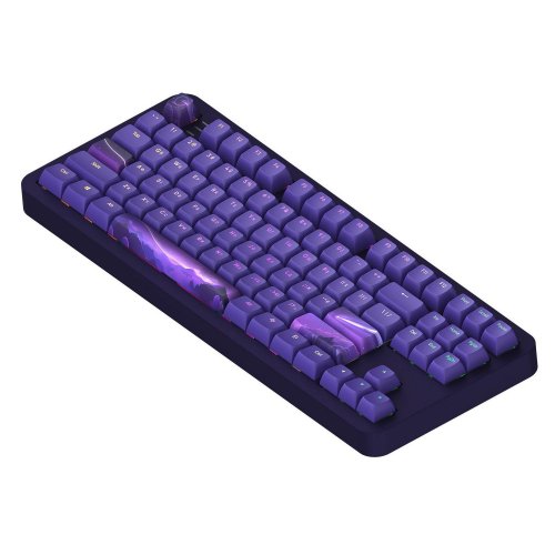 Купить Клавиатура Dark Project ALU87 Celestial ABS RGB Mech G3MS Voidstone (DPKB_CELESTIAL_87_ANSI_UA) Violet - цена в Харькове, Киеве, Днепре, Одессе
в интернет-магазине Telemart фото