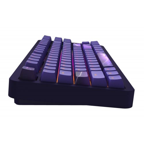 Купить Клавиатура Dark Project ALU87 Celestial ABS RGB Mech G3MS Voidstone (DPKB_CELESTIAL_87_ANSI_UA) Violet - цена в Харькове, Киеве, Днепре, Одессе
в интернет-магазине Telemart фото