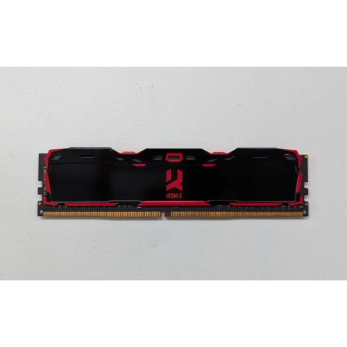 Озп GoodRAM DDR4 8GB 3200Mhz IRDM X Black (IR-X3200D464L16SA/8G) (Відновлено продавцем, 706606) купити з перевіркою сумісності: огляд, характеристики, ціна у Києві, Львові, Вінниці, Хмельницькому, Івано-Франківську, Україні | інтернет-магазин TELEMART.UA фото